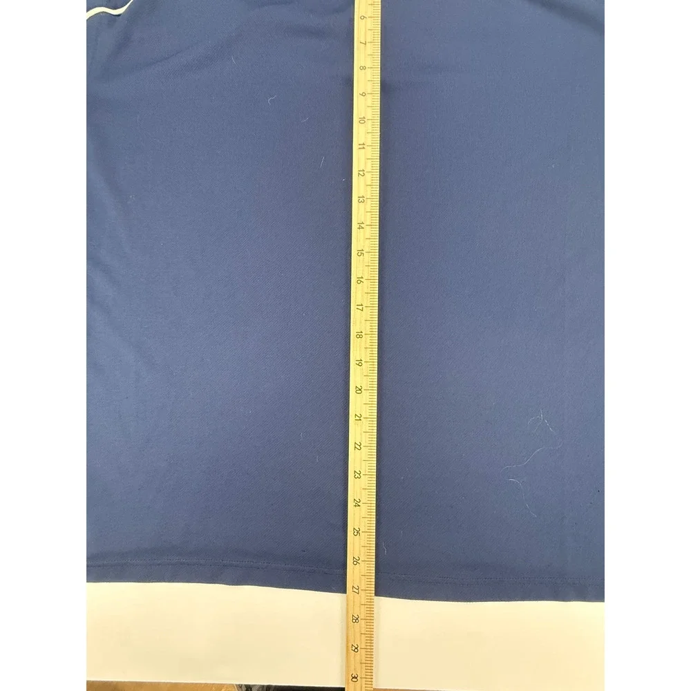Genuine Stuff Penn State Polo Shirt Mens XXL Navy Blue Gray Nittany Lions Golf